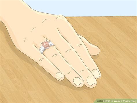 how to wear a purity ring 4 steps with pictures wikihow