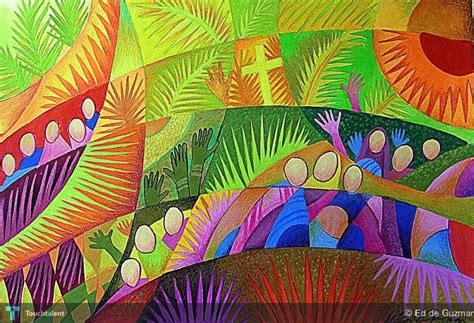 Palm Sunday By Ed De Guzman In 2020 Painting Palm Sunday
