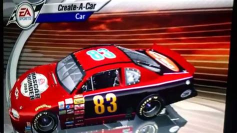 What settings do you guys use? Nascar Thunder 2003- Paint Scheme #2 - YouTube