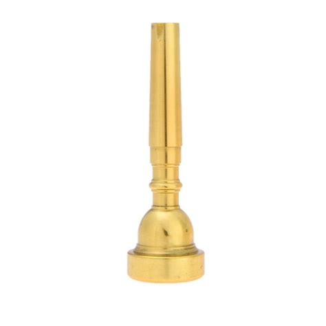 New Metal Trumpet Mouthpiece For Bach 3c 5c 7c Size Gold Plated