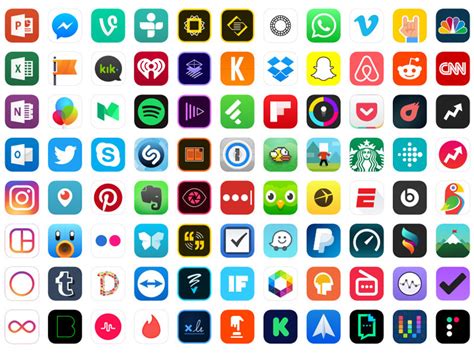 Ultimate App Icons Set Search By Muzli