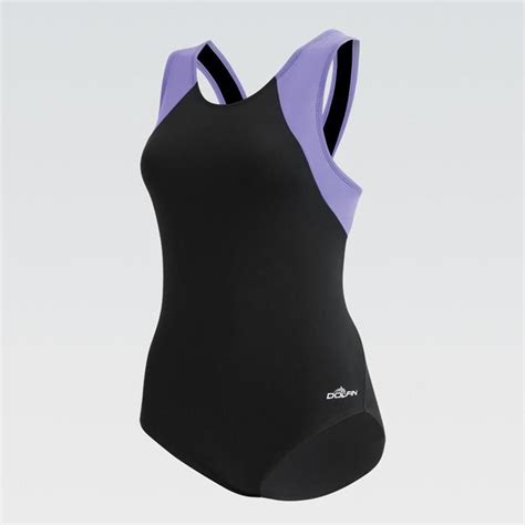 Dolfin Aquashape Moderate Color Block Lap Suit 19 Swimwear