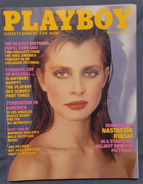 Playboy Magazine May Issue Nastassja Kinski Ansel Adams Charlton