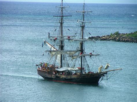 Tall Ship Brig Unicorn Featured In Pirates Of The Caribbean Sunk Near