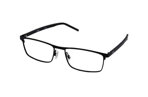 hugo boss mens matte black glasses frames execuspecs