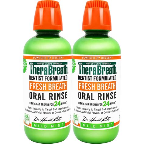 Buy Therabreath Dentist Recommended Fresh Breath Oral Rinse Mild Mint