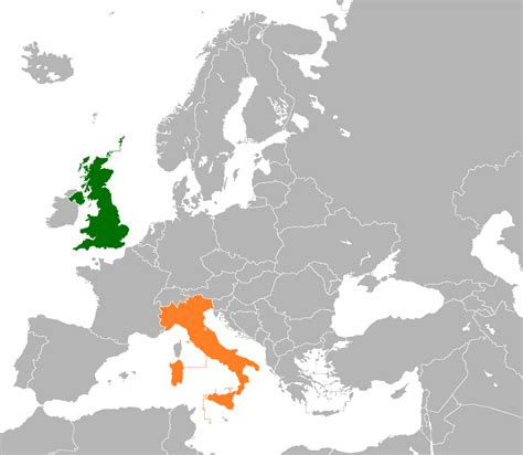 Italyunited Kingdom Relations Wikipedia
