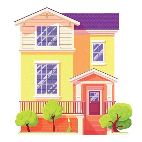 Best Tall House Illustrations Royalty Free Vector Graphics And Clip Art