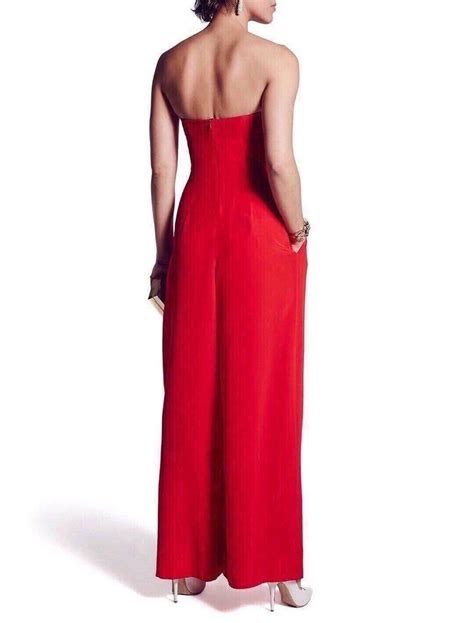 red jumpsuit plus size jumpsuit red overall wedding guest etsy in 2021 plus size jumpsuit