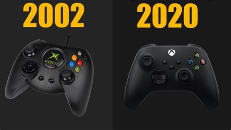 The Evolution Of Xbox Controller From Xbox To Xbox Series X Youtube