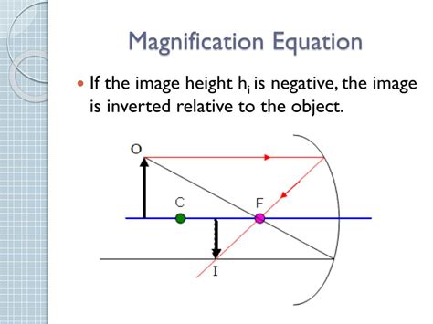 Equal to the power of the ocular lens multiplied by the power of the objective lens being used magnifies 45x, total magnification is 450x (10 x 45). PPT - 10.3 Images in Concave Mirrors PowerPoint ...