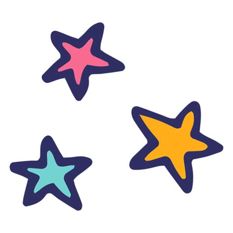Stars Icon Cartoon Transparent Png And Svg Vector File