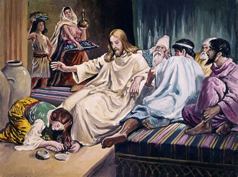Mary Of Bethany Anoints Jesus Bible Story Summary