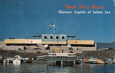 North Shore Beach And Yacht Club Salton Sea Salton City Ca Postcard