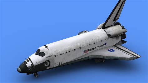Space Shuttle Discovery Orbiter 3d Cgtrader