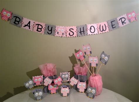 See more ideas about owl baby shower, owl baby shower theme, baby shower. Owl Baby Shower Decorations Package Owl Baby Shower Pink