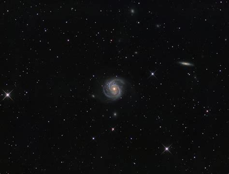 M100 Spiral Galaxy Astrodoc Astrophotography By Ron Brecher