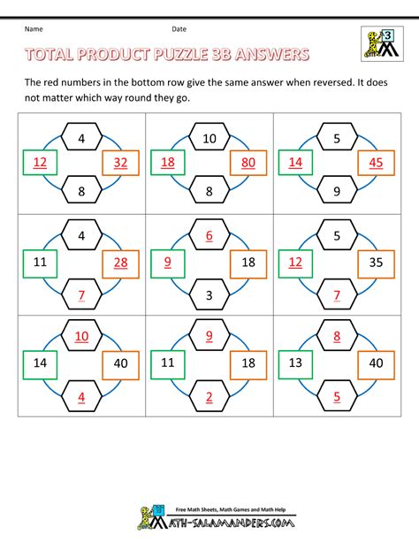 Unsere sammlung von vorschullehrplänen math puzzle worksheets soll kindern helfen, ihre grundfarben durch eine vielzahl von übungen zu erkennen. Fun Multiplication Worksheets to 10x10