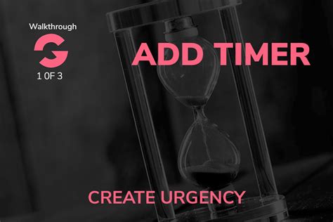 Groovefunnels™ Walk Through Series How To Create Urgency In