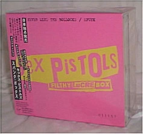 Sex Pistols Filthy Lucre Box Japanese Cd Album Box Set 73936