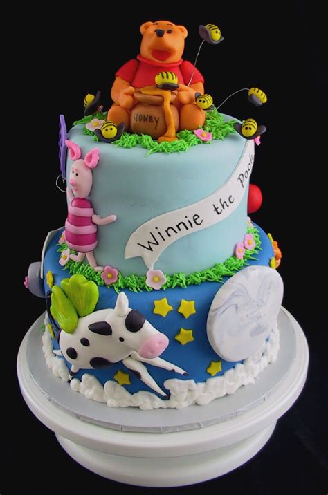 Bottle holds it all together in the middle and a cute winnie the. Winnie The Pooh Cakes - Decoration Ideas | Little Birthday ...