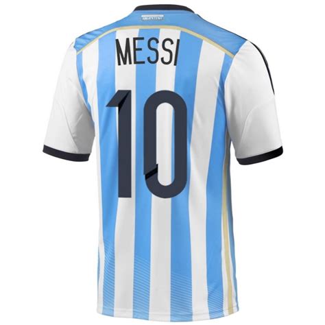 Voir les messages sans réponses. Maillot de foot Argentine maillot Messi 2014/15 10 ...