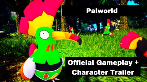 Palworld Official Gameplay Character Trailer Youtube