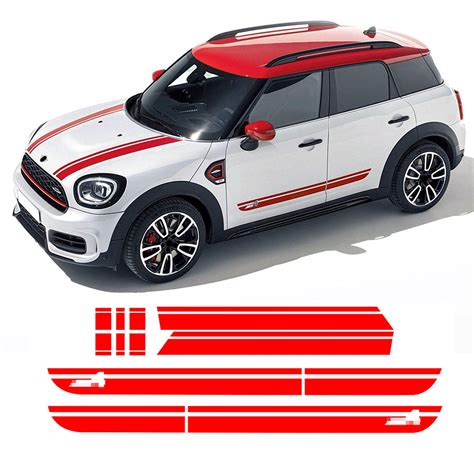 Buy Car Side Skirt Stickers Stripe Decal Vinyl Decals For Mini