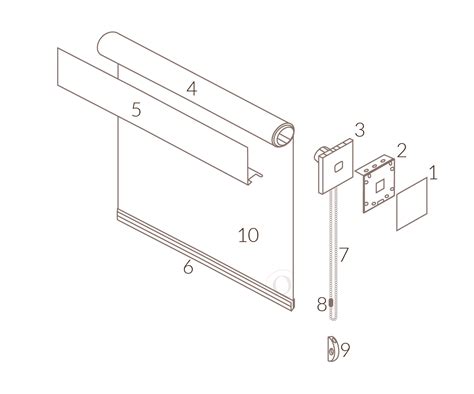 Roller Shade Basic Components — Quiltcraft