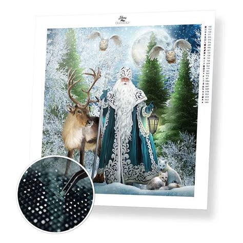 Wizard With A Deer Diamond Painting Kit Home Craftology Painting
