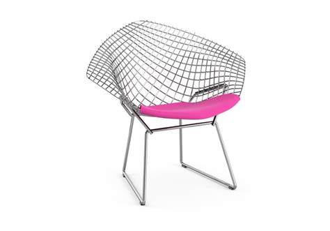 Knoll style bertoia chair covers, cushion & pads repl. Bertoia Child's Diamond Chair With Cushion Knoll - Milia Shop