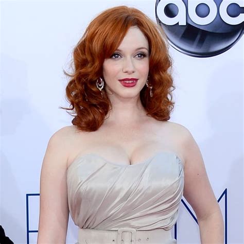 picture of christina hendricks s hair and makeup at the 2012 emmy awards popsugar beauty australia