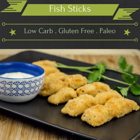 Fish Sticks Recipe Low Carb Gluten Free And Paleo Friendly