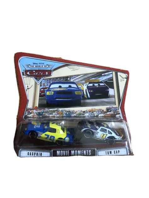 Disney Pixar Cars Movie Moments Gasprin And Tow Cap 2 Pack 2299