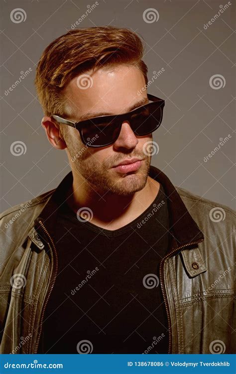 Choosing Trendy Glasses Perfect For His Style Fashion Model In Trendy Sun Glasses Man Of