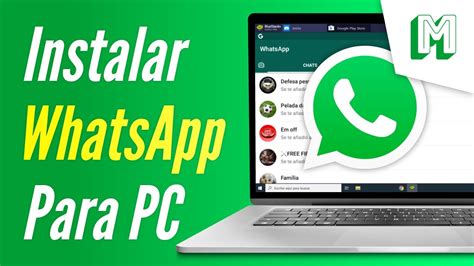 Como Descargar E Instalar Whatsapp Para Pc Gratis En Windows 7 8 Y Xp