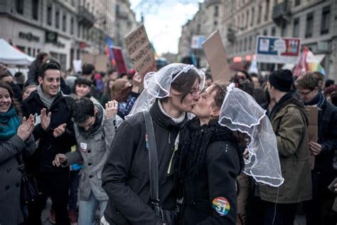 France Debates Gay Marriage Law The New York Times