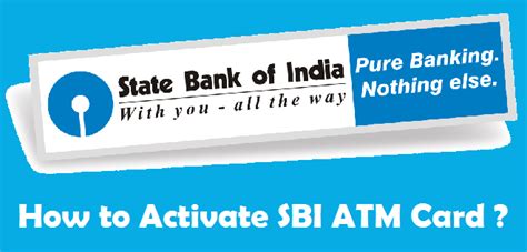 All the methods are online and you can complete them sitting at home. How to Activate SBI ATM Card ?  Online/Offline 