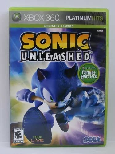 Sonic Unleashed Xbox 360 Jogo Original Completo Mídia Física