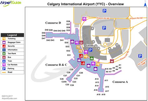 Google searches for atlanta airport taxi up 69% in past week. Calgary - Calgary International (YYC) Airport Terminal Map ...