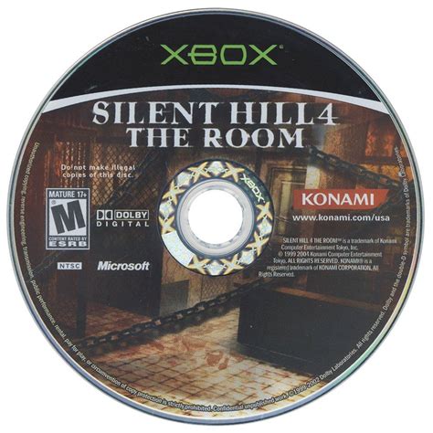 Silent Hill 4 The Room Xbox