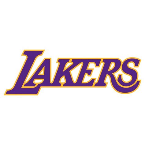 Los Angeles Lakers Wordmark Logo Vector (SVG) Download For Free