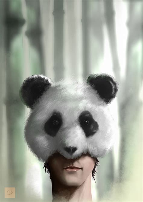 Panda Face On Behance