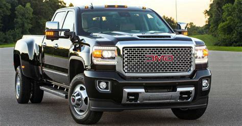 The Gmc Sierra 3500hd Is The Biggest Gmc Truck You Can Drive