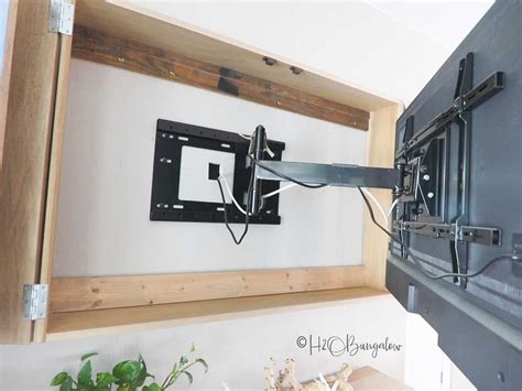 Free Plans For A Diy Wall Mounted Tv Cabinet Build A Cabinet To Hide