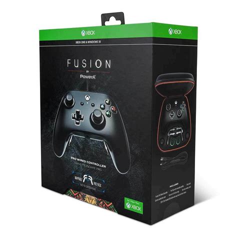 Powera Fusion Pro Wired Controller For Xbox One Black Xbox One