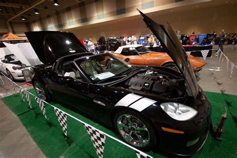 Corvette Chevy Expo Is Held At The Galveston Island Convention Center