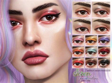 Siren Eyeshadow N71 By Praline Sims For The Sims 4 Spring4sims Sims