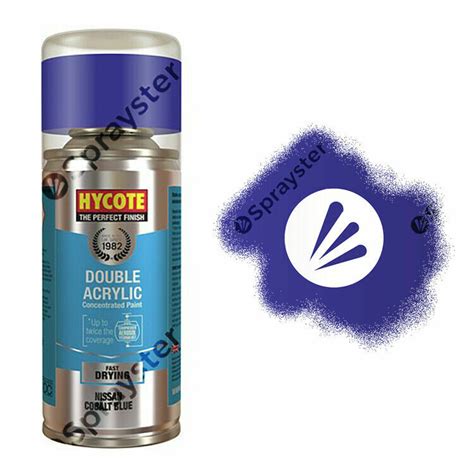 Hycote Nissan Cobalt Blue Metallic Spray Paint Sprayster