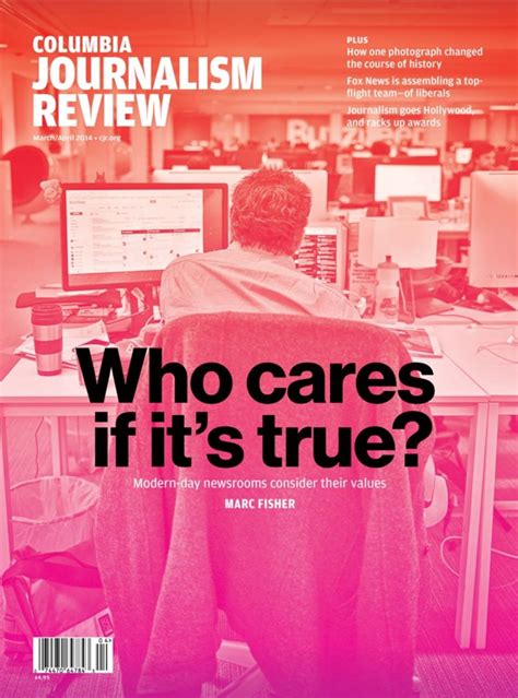 Columbia Journalism Review March April 2014 Magazine
